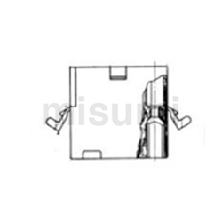 4.80 mm Pitch Mini-Fit Relay Housing (5025 Plug) 5025-04P1