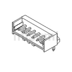 Micro-Latch™ 2.00 mm Pitch Circuit Board Wafer Angle (53254) 53254-0770