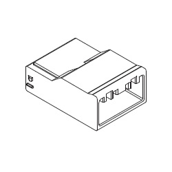 2.50 mm Pitch Connector Plug Housing for Relays (500593) 500593-0800