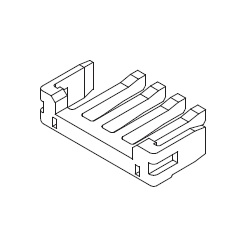 2.50 mm Pitch Terminal Position Assurance (TPA) Type Retainer for Relays (500817)