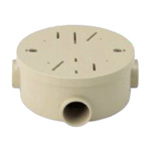 Exposed Round Box (1 - 3-way compatible type)