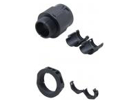 Double-Resin Tube Connector With Slit, Material: Nylon 6