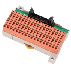 Connector Terminal Block Conversion Unit (Screw-Less Clamp Type) XW2F