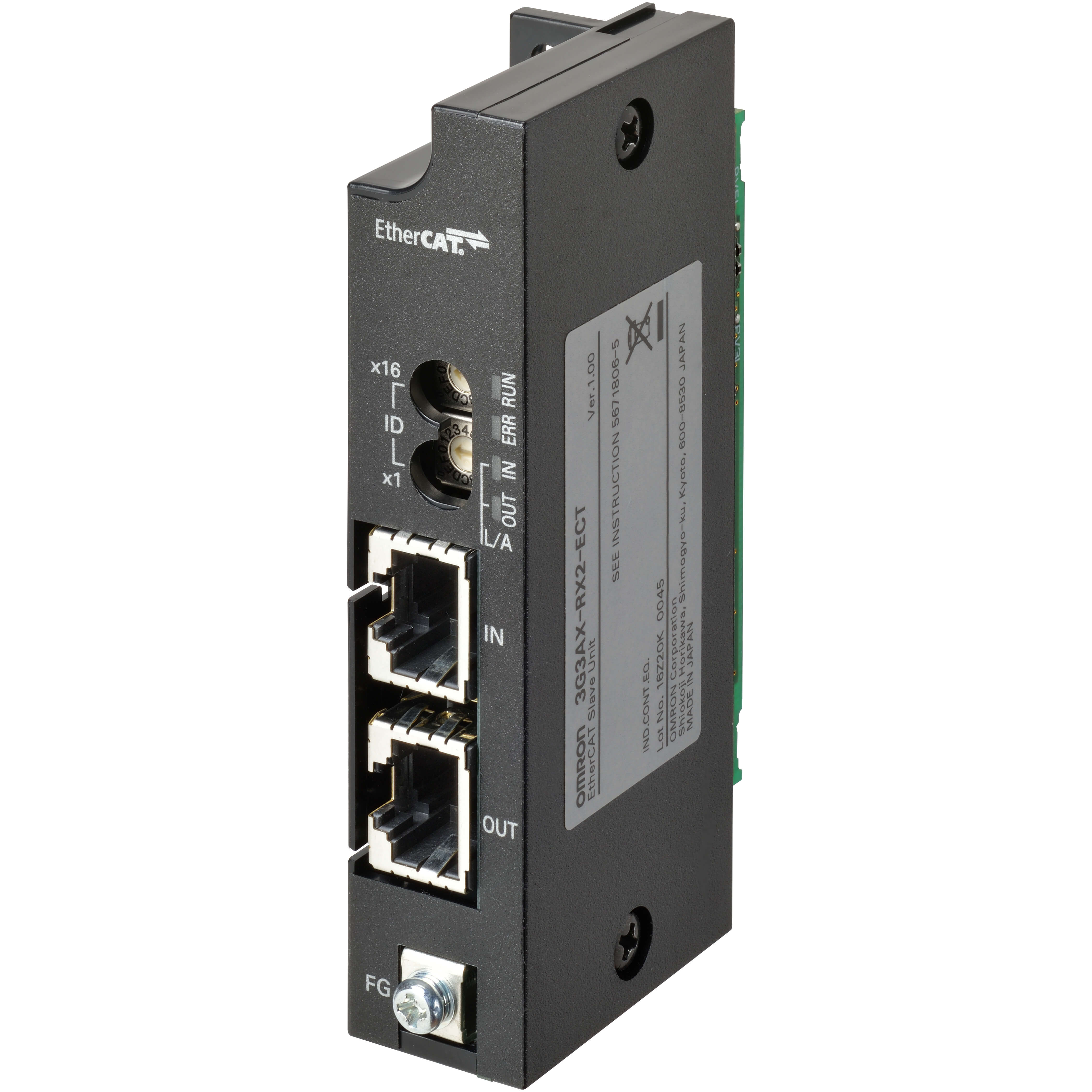 EtherCAT Communication Unit for Frequency Inverter RX2