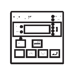 LED Digital Operator for Frequency Inverter RX