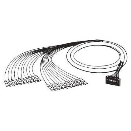 Connecting Cables for I/O Terminal Blocks [XW2Z] XW2Z-0100DL-L