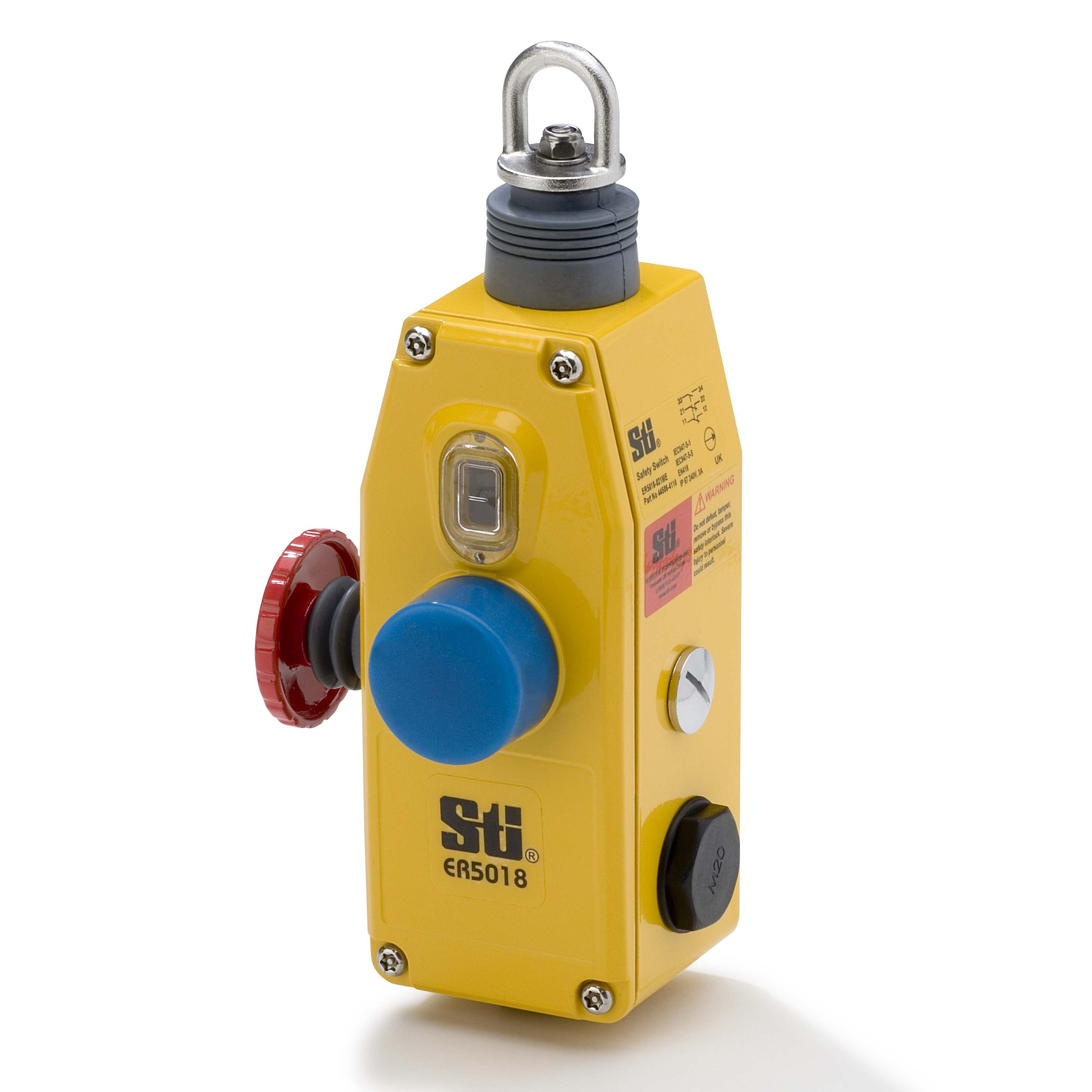 Compact Rope Pull Emergency Stop Switch [ER5018]