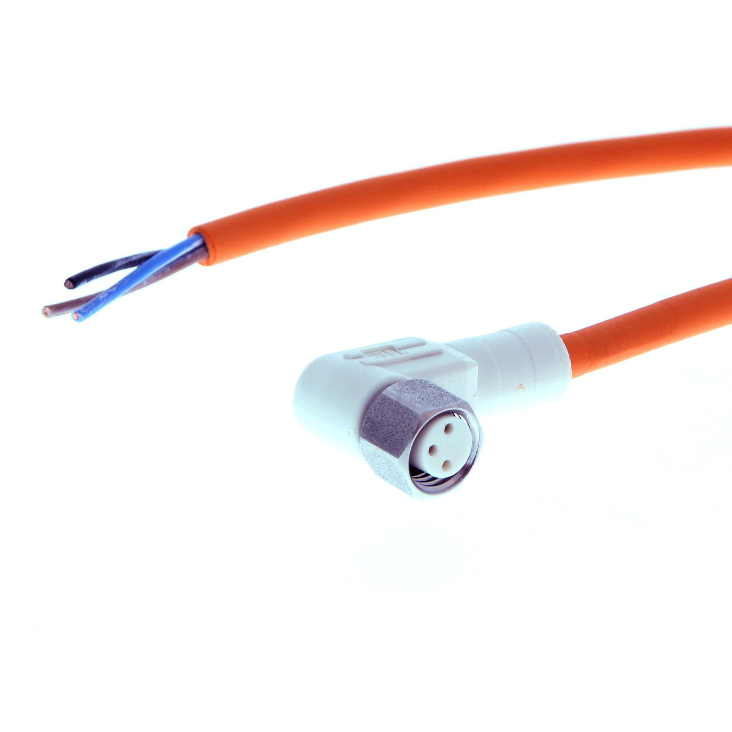 Detergent and Wash-down Resistant Polypropylene Cable Connectors (M8 / M12) [Y92E-S_PP]