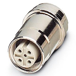 Flush-type connector SACC-DSIP, socket, M12