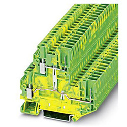 Protective conductor double-level terminal block UTTB 2,5