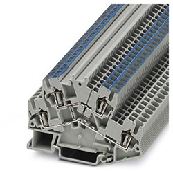 Double-level spring-cage terminal block STTBS