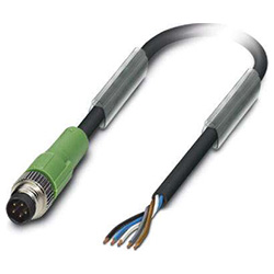 Sensor / actuator cable SAC-5P, Plug straight M8, B-coded