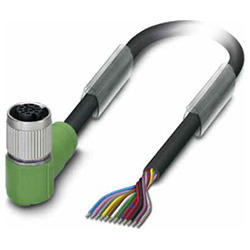 Sensor / actuator cable SAC-12 P- 3,0-PUR