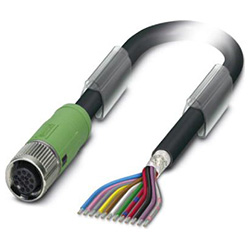 Sensor / actuator cable SAC-12 P-1,0-35 T