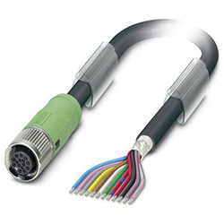 Sensor / actuator cable SAC-12P- 0,5-35T