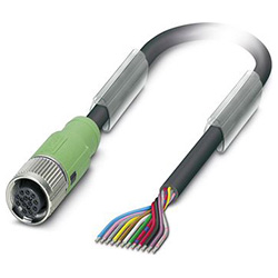 Sensor / actuator cable SAC-12P- 3,0-PUR