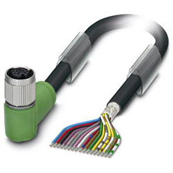 Sensor / actuator cable SAC-17 P-5,0-35 T