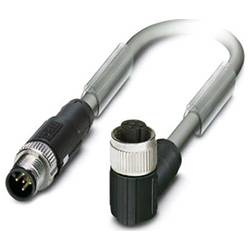 Bus-Cable SAC-5P, Plug straight M12 SPEEDCON, Socket angled M12 SPEEDCON