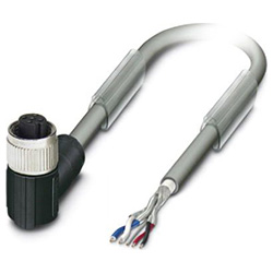 Bus-Cable SAC-5P, Socket angled M12 SPEEDCON