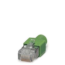 RJ45 connector, shielded, with bend protection sleeve