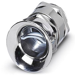 Cable gland HC-M, Metal screw connection with cable bend protection and strain relief