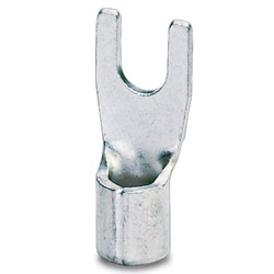 Fork-type cable lug, non-insulated, 1.1 - 2.5 mm²