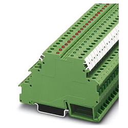 Electronic terminal block