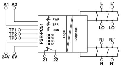 Coupling relay, PSR-PC51
