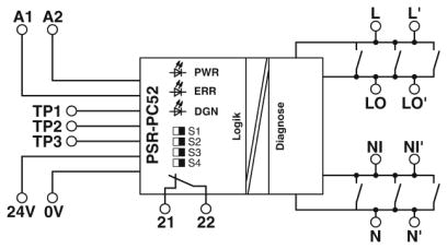 Coupling relay, PSR-PC52 1017064