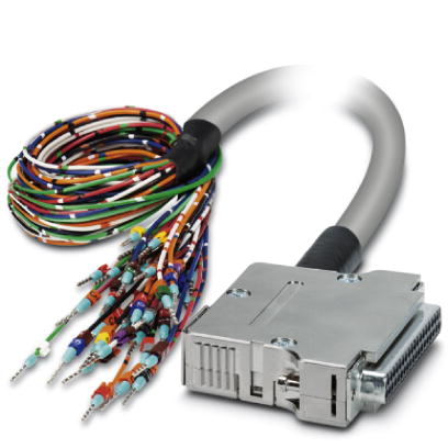 Assembled shielded round cable, CAB-D SUB