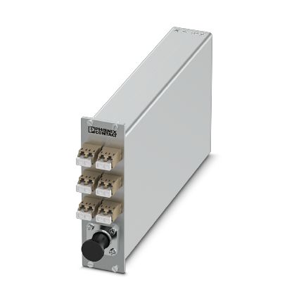 1 x 12-insert 3U module, FOC-MODUL