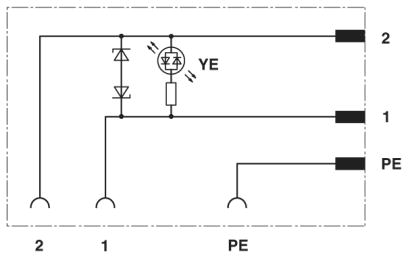 Valve connector, SACC-V