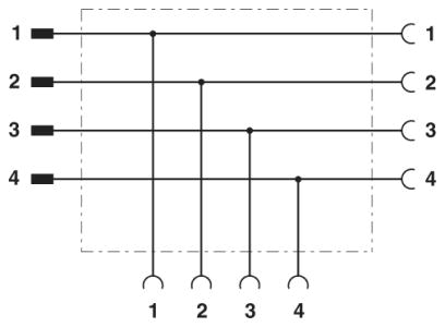 T distributor, SAC-4P