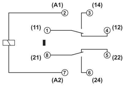 Single relay, REL-OR2