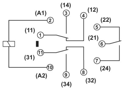 Single relay, REL-OR3