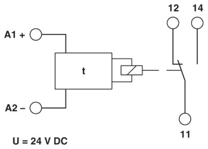 Timer relay, ETD-BL