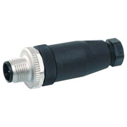 M12 connector straight screw terminal