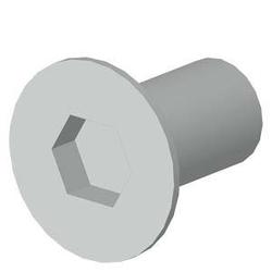 Countersunk screw steel