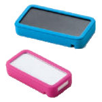 CSS Type Plastic Case with Silicon Cover CSS75N-CL-WC