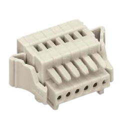 Spring Type Connector, 733 Series, 2.5 mm Pitch, Female - Compact and Optimal for Sensor Connection. 733-104/037-000