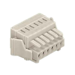 Spring Type Connector, 734 Series, 3.5 mm Pitch, Female with Lock Mechanism 734-103/037-000