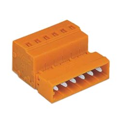 Spring Type Connector, 231 Series, 5.08 mm Pitch, Male 231-632