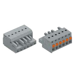 Spring Type Connector, 231 Series, 5 mm Pitch, Female