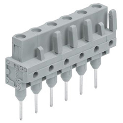 Female Plug with Straight Long Contact Pins 232 232-735/005-000