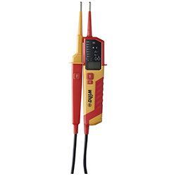 Voltage and Continuity Tester, 0.5 - 1,000 V AC, CAT IV, Including 2 x AAA Batteries