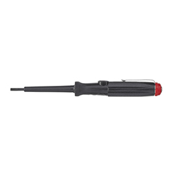 Voltage Tester 150-250 Volts, Slotted Black, with Push-on Clip