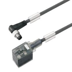 Valve Cable (Assembled), 90° Plug - Valve Plug, Industrial Design B, M8 = None 1026180300