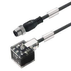 Valve Cable (Assembled), Straight Plug - Valve Plug, Design A