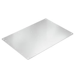 Mounting Plate (Housing), Sheet Steel, Silver