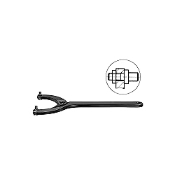 764AZ Hinged pin wrench for nuts with 2 holes 41160